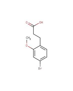 Astatech 3-(4-BROMO-2-METHOXY-PHENYL)-PROPIONIC ACID; 1G; Purity 95%; MDL-MFCD18391952